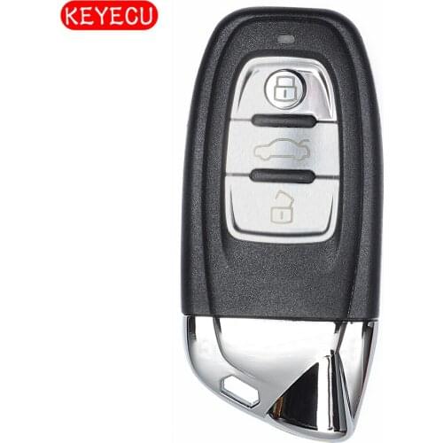 Keyecu Keyecu Smart Remote Key 3 Button 868MHz Fob Modified as L*amborghini for Audi FCC: 8T0 959 754 C/8T0 959 754 J