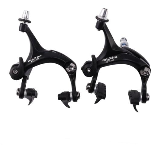 Mi.Xim Bike Brakes Road Bike C Shape Mechanical Dual-Pivot Brake Set Repair Parts Accessory (1 Pair)