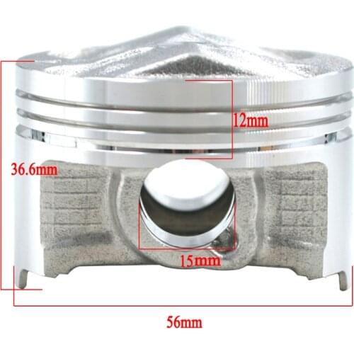 Motorcycle Cylinder Bore Size 56~57mm Piston Rings Kit For Yamaha FZ400 FZR400RR FZR400RR SP 3TJ 4YR 400RR