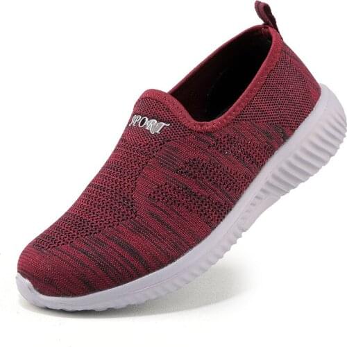 Unisex Tennis Shoes for Men Women Lightweight Slip on Air Mesh Athletic Sports Sneakers Outdoor Walking Jogging Tenis De Hombre