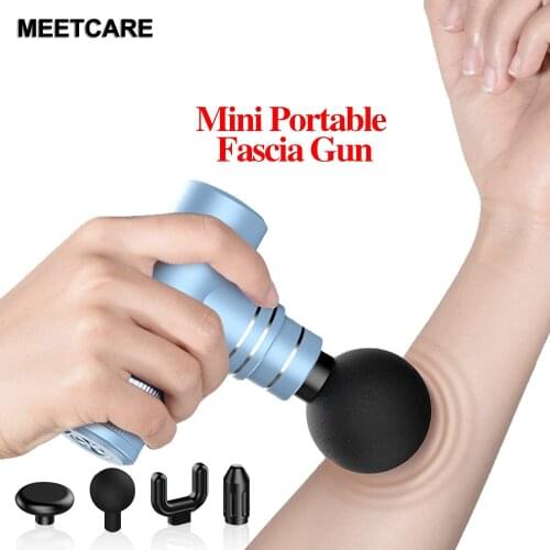 Mini Body 4 Massage Heads 5c Battery High Capacity Lifetime about 4 Hours 4 Level Speed Equiped Pain Relief Fashion New Luxury