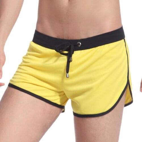 Mens Sports Shorts Quick-drying Breathable Mesh Casual Loose Running Threepoint Home Pants Thin Section Mens Athletic Shorts
