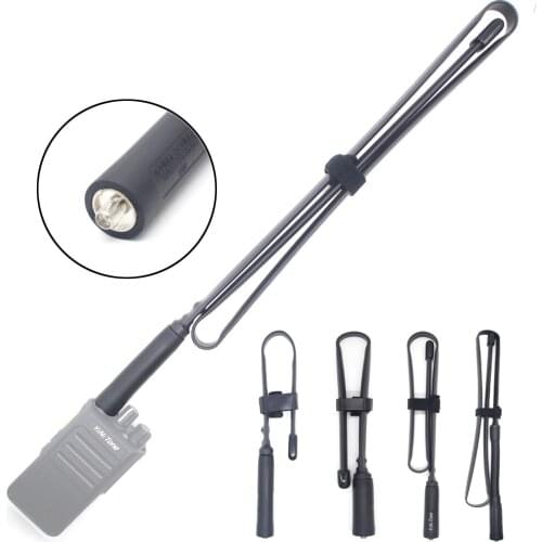 New Model 144/430MHz VHF/UHF CS Foldable Tactical SMA-Male Dual Band Antenna For TYT MD-390 YAESU VX-3R Radio