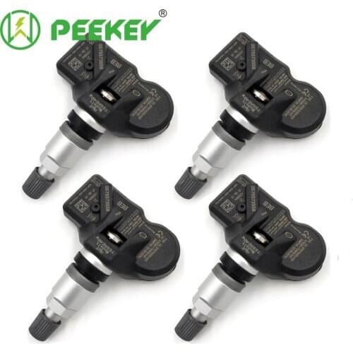 PEEKEY 4 PCS Tire Pressure Sensor TPMS 36106798872 36106798872, 36106874830, 36106890964, 433MHz For BMW 5 6 7 X1 X3 X4 FOR MINI