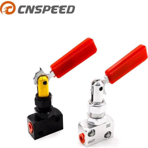 CNSPEED Brake Proportion Valve Adjustable Prop Brake Bias Adjuster Racing Car Lever Type YC100630