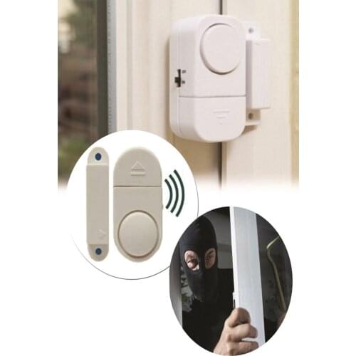 Window Alarms& Door Sensor Alarm, Security for Home, Garage, Apartment, Dormitory, Caravan, and Office. Simple Installation