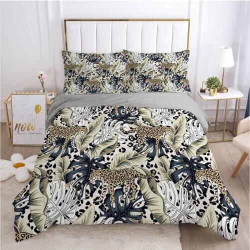 Modern Quilt/Comforter/Blanket Case Pillowcase with Zipper Duvet Cover Set Bedding Sets 3D Custom King Double Size Bed Linens