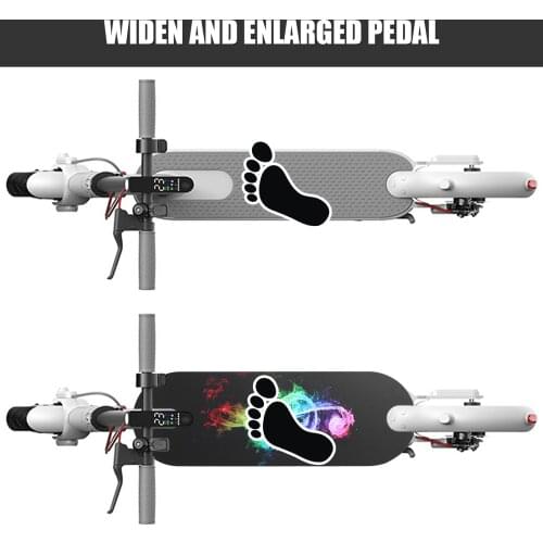 Widen Enlarged Foot Pedal Non-slip Bottom Plate For Xiaomi M365 Electric Scooter Pad Upgrade Accessories Kit
