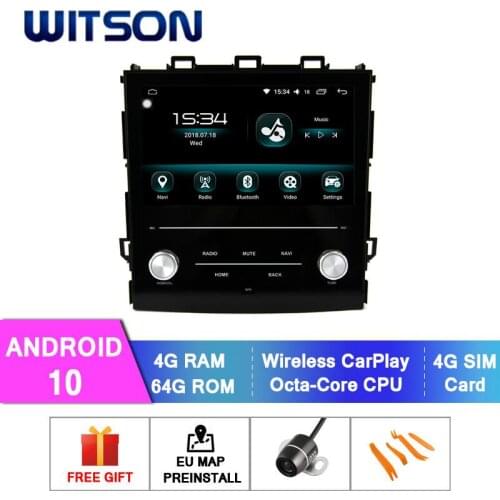 WITSON Android 10.0 CAR DVD SYSTEM for SUBARU FORESTER 2019-2020 car dvd player link/DAB support