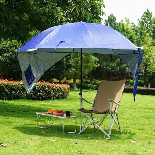 Sun and Rain Canopy Umbrella for Fishing Camping Park Beach Sports Events Beach umbrella Shade cover pop up tent