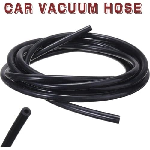 1pc Car Auto 3 Meter Hose Black Silicone Rubber Vacuum Pressure Resistant Practical High Temperature Accesorios Para Hose Tool