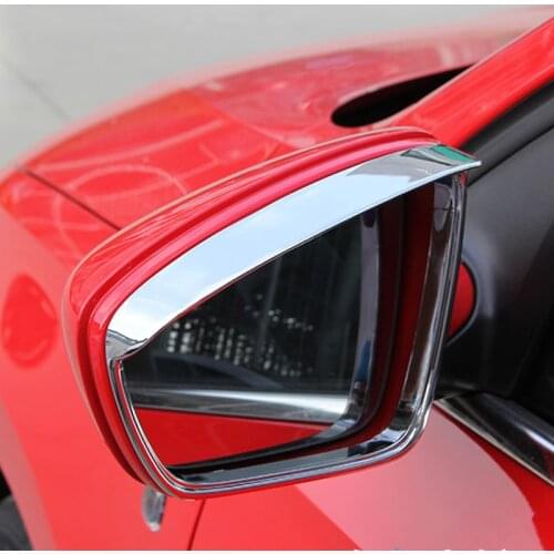 2pcs for skoda RAPID 2014-2017 rearview mirror Decorative frame