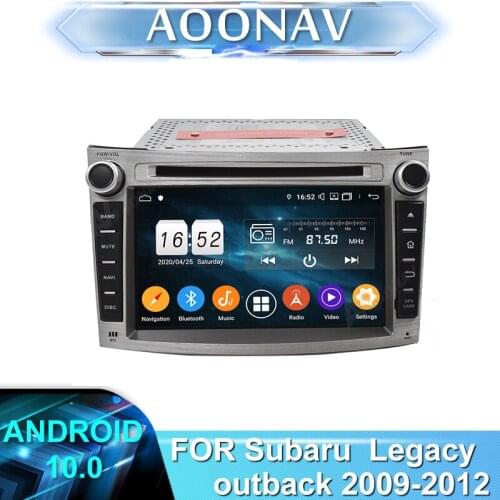 2 din 2DIN Android Car radio DVD player for subaru Legacy outback 2009-2012 car stereo autoradio auto audio GPS navi head unit