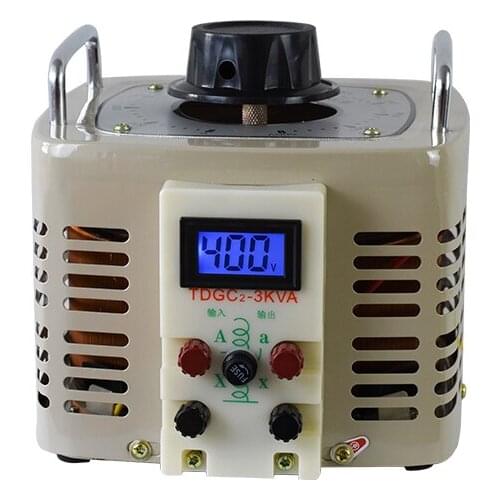 Digital Display Regulator Voltage 220v Simplex Contact Regulator AC 0-300v Adjustable Factory Equipment Regulator dc Digital
