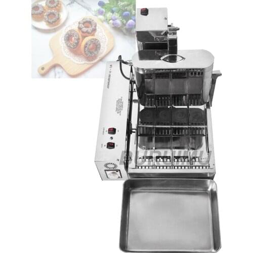 Electric Four-Row Automatic Donut Machine Doughnut Maker Commercial Automatic Donut Fryer Manufacturer