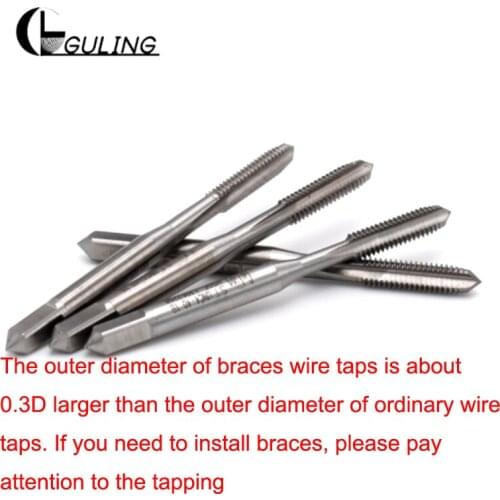 GULING HSS-E STI Tap Right Hand Metric Thread machine tap ST M2 M3 M4 M5 M6 M8 M10