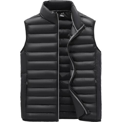 Men Jacket Men Clothing Vest Jacket Mens New Autumn Warm Sleeveless Jacket Male Winter Casual Waistcoat Men Vest Plus Size