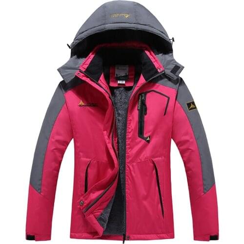 TWTOPSE Women Winter Waterproof Sport Snowboarding Skiing Jacket Warm Cycling Fishing Windproof Hiking Camping Fleece Coat 2019
