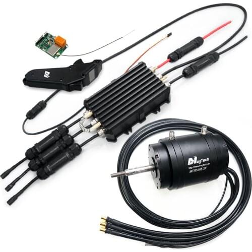 Maytech Water-cooled Esurf/Efoil Kit MTI85165-SF Motor + MTSF300A ESC + V2 1905WF Fully Waterproof Remote