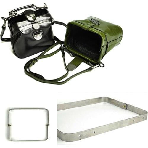 Metal doctor bag frame, Internal Dulles frame,(21cm~34.5cm,4 sizes of frame),Leather craft tool