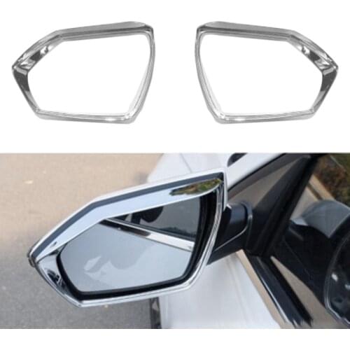 NEW-Car Reversing Rearview Mirror Rain Eyebrow Reversing Mirror Rain Cover Suitable for Hyundai Elantra 2021