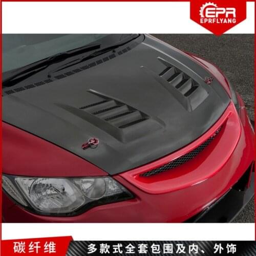 Suit For 06-08 Japanese Eight Generation Civic Fd2 Js Carbon Fiber Modified Medium Mesh Replacement Grid