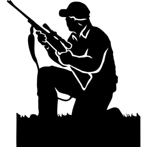 S51778# Various Sizes/Colors Car Stickers Vinyl Decal Hunting 2 Motorcycle Decorative Accessories Creative