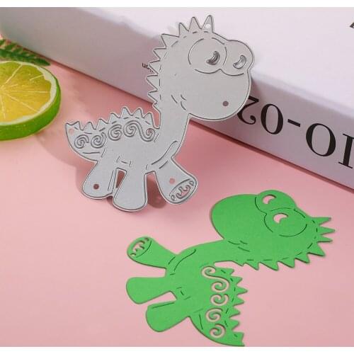 Animal Cutting Dies Dinosaur Metal Die Cut DIY Mold Scrapbooking Album Paper Cards Making Craft Embossing Folder Stamps And Dies