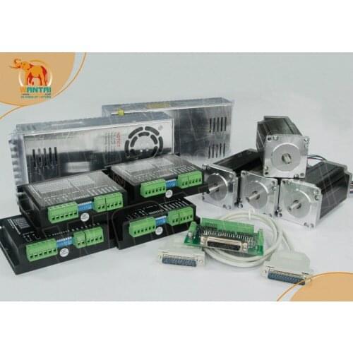 USA Ship & No Tax to USA) Nema 23 Wantai Stepper Motor 425oz-in,4.2A,4Axis CNC 3D Reprap Printer WT57STH115-4204A