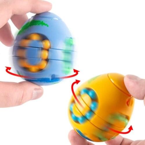 Magical Bean Cube Toy 2 In 1 Spining Rotating Decompression Square Beads Toy For Kids Adults Puzzle Ball Game Creative Toys