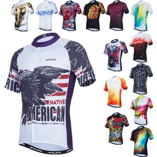 Weimostar USA Style Cycling Jersey Men Mountain Bike Clothing Maillot Ciclismo Quick Dry MTB Bike Jersey Tops Road Bicycle Shirt