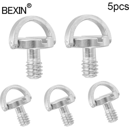 1/4 screw d ring camera screw adapter dslr stand quick release plate mount screw camera plate screw for dslr camera tripod
