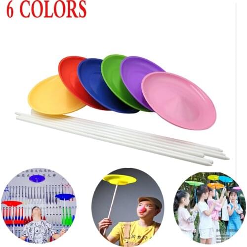 1PCS/SET Spinning Plates juggling props rotating disk performance props outdoor toys