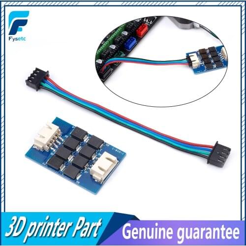 1PC TL-smoother PLUS Addon Module Motor-Smoother- V2 For 3D Pinter Motor Drivers Motor Driver Terminator MK8 I3