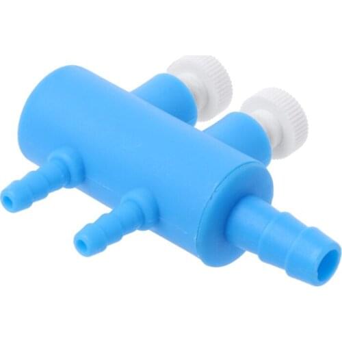 2-6 Ways Aquarium Fish Tank Air Pump Plastic Garden Water Tube Volume Control Valve JUL05