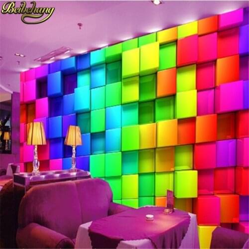 Beibehang 3d wallpaper TV background wallpaper for living room sofa backdrop mural KTV rooms mural wallpaper for walls 3 d