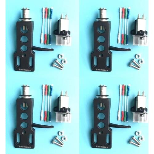 4pcs OEM Phono Stylus Cartridge Unit Turntable Headshell CN5625 For Technics 1200 1210