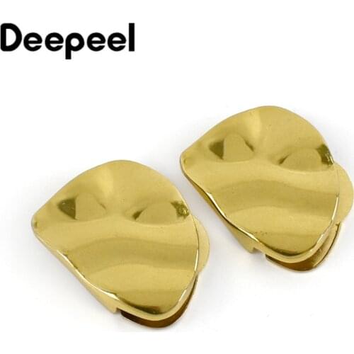 5/10Pcs Deepeel 36*28.5mm Alloy Bags Metal Locks Buckle Fashion Screw Clip Decoration Latch Purse Closure Leather Accessories