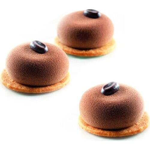 8 Oblate Shaped Silicone Mold Cake Mousse Baking Pan Chocolate Pudding Ice Cube Making Form Tray Cake Decoration Tool