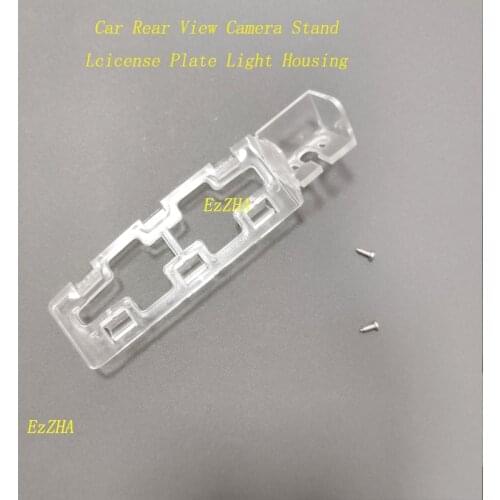EzZHA Car Rear View Camera Bracket License Plate Light Housing Mount For Toyota Yaris Sedan Vios Limo Belta XP90 2008-2012