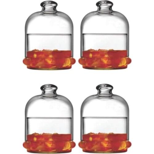 Jam Jar Reçellik Breakfast Supplies Kitchen Supplies Glass Jam Kavonuz Healthy Jar Jam 4 Pcs Reçellik