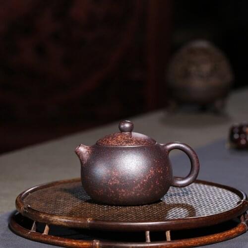 Yixing Zisha pot, Zisha tea set, Chaishao Xishi pot, raw ore, all hand-made quality Zisha pot, kungfu tea pot