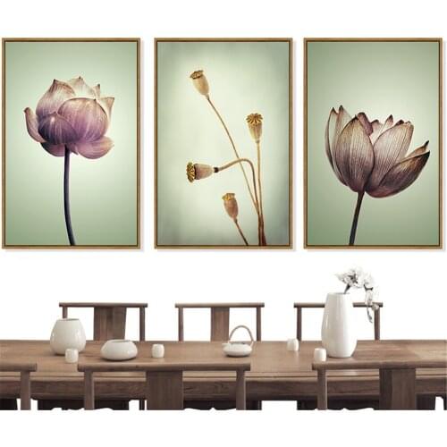 Canvas Painting Modern on The Wall Picture Living Room and Bedroom Art Decorative Pictures Abstract Flower Paintings No Frame