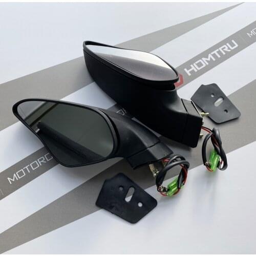 Motorcycle Rear view Mirrors W/ Turn Signal For Ducati 1098 848 1098S 1098R 1198S 1198R 2007-2012 2011 2010 2009 2008