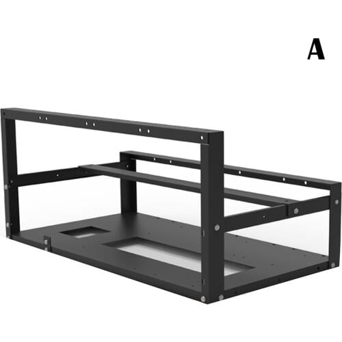 Mining Case Rack Motherboard Bracket Open Mining Rig Frame ETH/ETC/ZEC Ether Accessory Tools for 6 GPU New