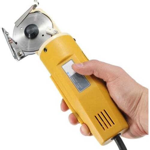 Industrial 70mm Electric Scissors 220V/110V Shears, 170w Cloth Cutter Fabric Cutting Machine