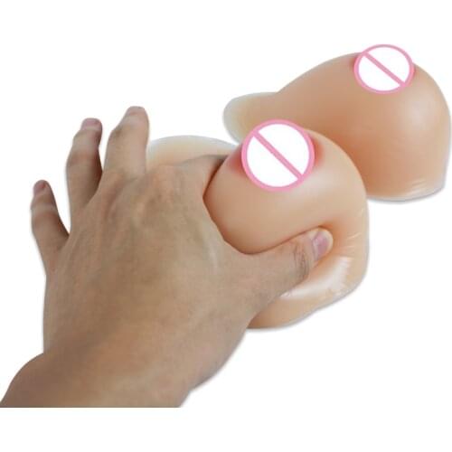 Breast Form Self Adhesive Realistic Fake Boobs Tits Enhancer Crossdresser Drag Queen Shemale Transgender Crossdressing