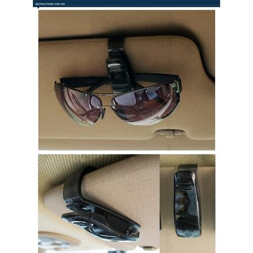 Sun Visor Glasses Frame Can Be Easily Fixed With One Hand Sunglasses Frame Clip Hange Glasses Frame Bill Clip Cashier Card Box