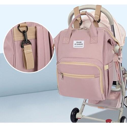 Fashion Diaper Bag Backpack Mummy Maternity Bag For Baby Care Nursing Travel Bag Woman Baby Bags for Stroller