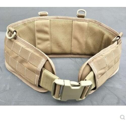 Tactical MOLLE hanging CS heavy waist seal imported wolf Brown waterproof fabric